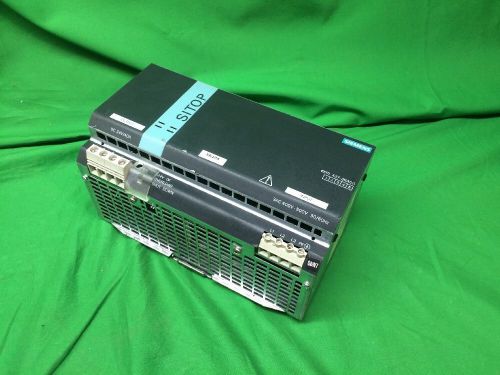 SIEMENS 6EP1437-3BA00 SITOP 40 POWER SUPPLY, 3-PHASE, 400-500 V, 24 VDC