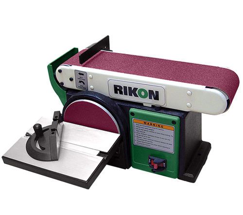 Rikon 50-120 6-by-48-inch Belt 10-inch Disc Sander * W/ Stand *