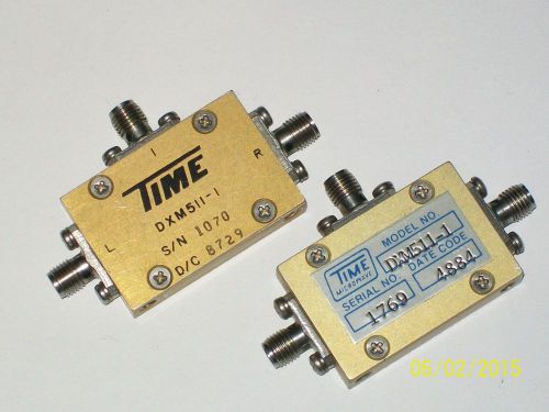 26.5 ghz TIME DXM511-1 microwave mixer ex GIGATRONICS GIGA TRONICS 1026