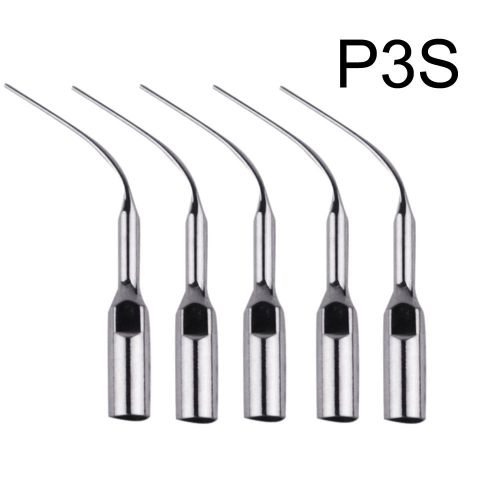 5x P3S Dental Ultrasonic Scaler Tips scaling handpiece Fit SATELEC/NSK/DTE yy