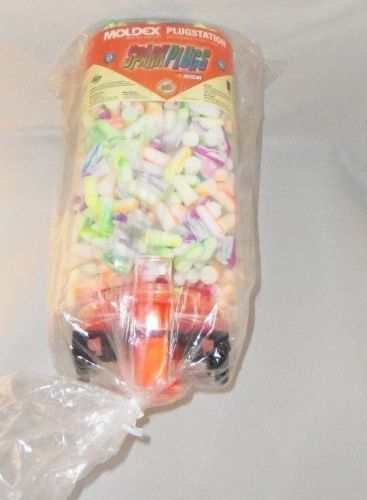 Moldex 6645 Sparkplug 500 Pairs of Earplugs PlugStation NASCAR