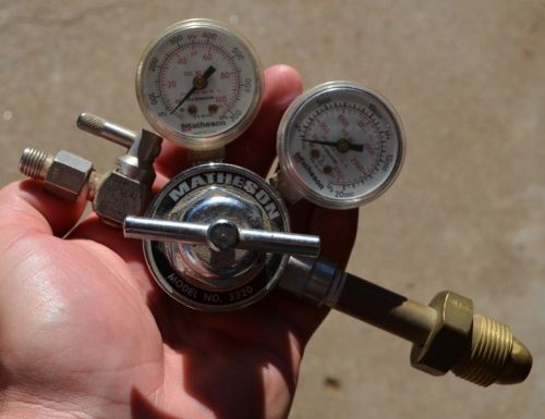 Matheson Model 3320 Single Stage Non-Corrosive Gas Regulator