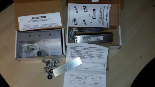 SECURITRON MAGNALOCK MAGNETIC DOOR LOCK M32 M32F Z-BRACKET Z-32CL STAINLESS NEW