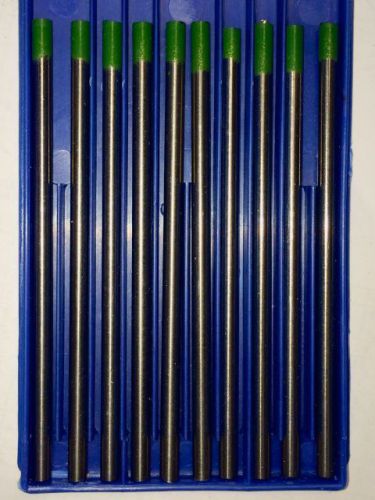 AWA Pure Tungsten Electrode, 1/8&#034; dia. x 3&#034; length, (AWS EWP)- 20-pcs.!!