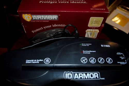 Armor 6 Sheet Strip Cut Shredder