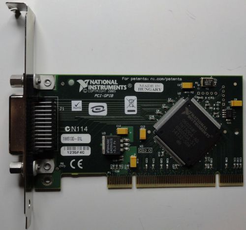 National Instruments NI PCI-GPIB 188513D-01L Network Interface Card