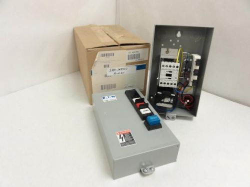 143351 New In Box, Eaton ECX09C1QHA Starter 9A 3P 600VAC, Coil: 24V