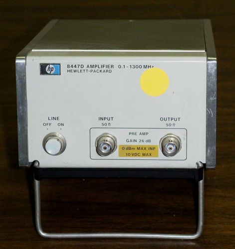 AGILENT HP Hewlett-Packard 8447D 1300MHz 1.3GHz AMPLIFIER