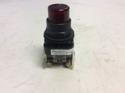 Allen Bradley 800H-QRT10 Red Illuminated Push Button 800HQRT10 800T