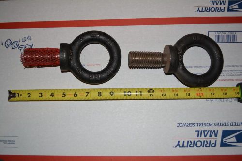 2pc lifting eye ring  bolt  1-1/4&#034;  standard  cg  4/5 5ibb 24,000lbs for sale