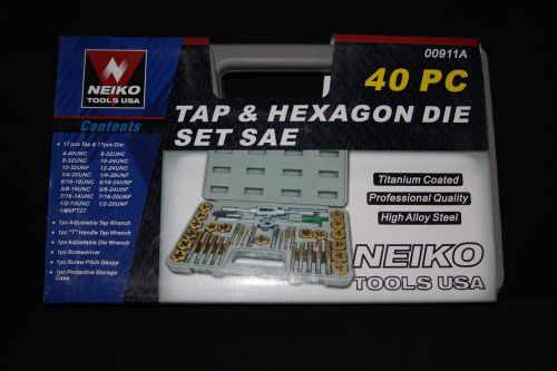 Neiko tap &amp; hexagon die set for sale