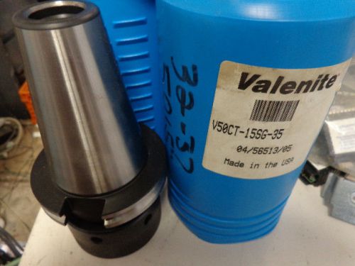 NEW VALENITE V50CT-15SG-35 COLLET CHUCK ADAPTER