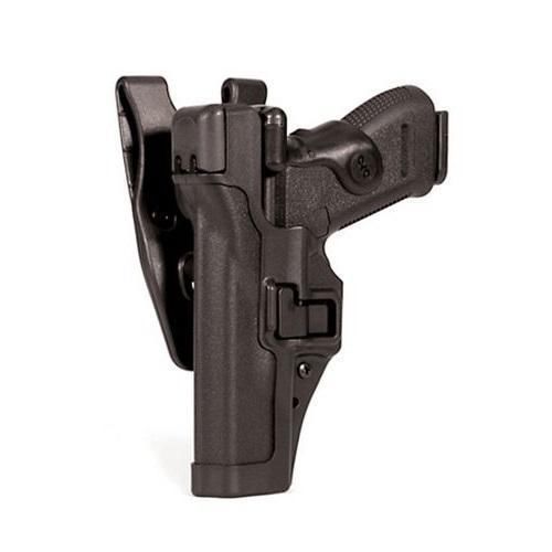 BlackHawk 44H100BK-L Black Level 3 Serpa Duty Holster LH Glock 17 19 22 23 31