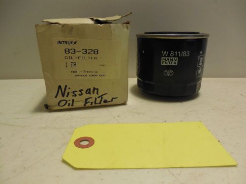 MANN FILTER W811/83 INTRUPA 83-328 OIL FILTER. GF13