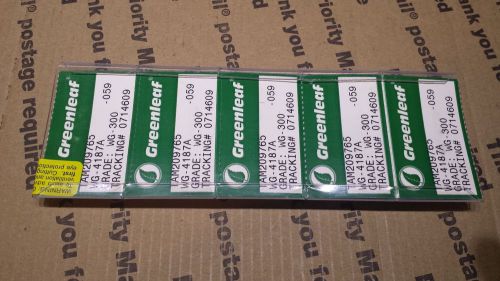 10 New Greenleaf TAM209765  WG-4187A  WG300 Ceramic Insert