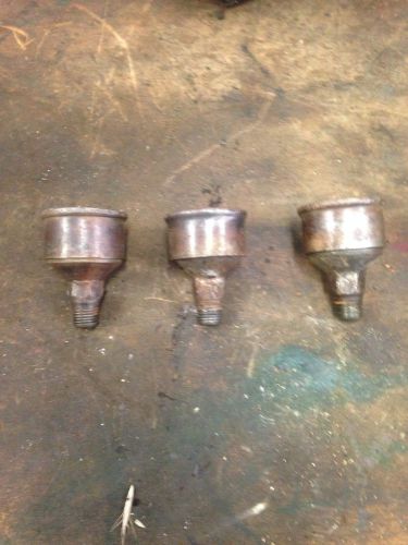 Fairbanks morse antique hit and miss gas engine original equipment grease cups for sale