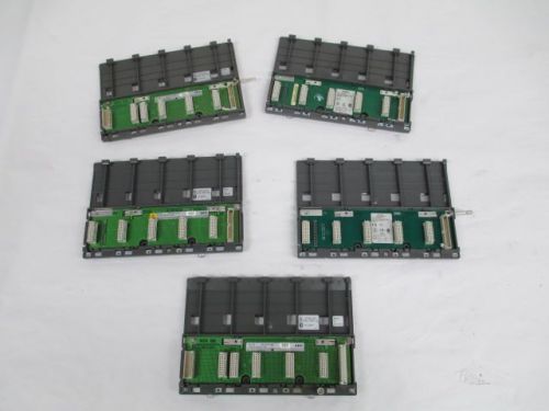 LOT 5 AEG MODICON AS-HDTA-201 DTA 200 ASSORTED PRIM/SEC SUBRACK 5 SLOT D207486