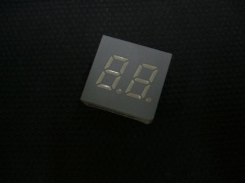 50pcs Red 2x0.3&#034; 2 Digit 7-Segment LED Display Digitron Commou Cathode free ship