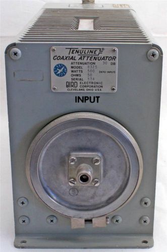 BIRD TENULINE 8325 COAXIAL ATTENUATOR 30dB 500 WATTS #574