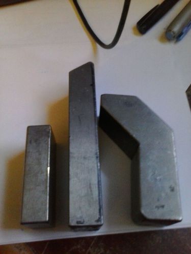 tungsten bucking bar. Set of 3 pcs