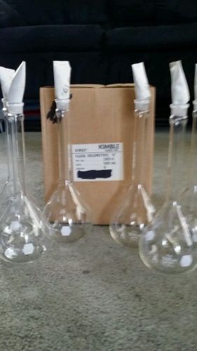 one box of six 500 ml volumetric flask