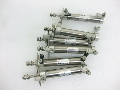 SMC CJ2F16-60 Pneumatic Cylinder Double Acting QTY6