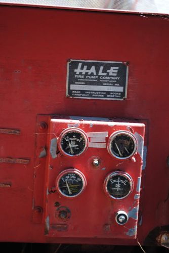 Hale fire pump 50fa-c32 for sale