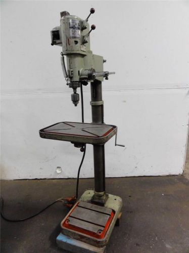 Nider gear head drill, ni-64l, 8 speeds, mt#1 spindle 18&#034; x 10&#034; table 12&#034; throat for sale