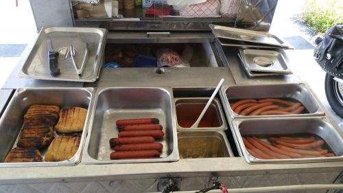 Custom hot dog cart for sale