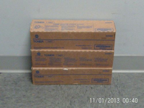 3 New Genuine Konica Minolta Toner Cartridges type TN217