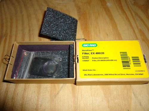 BIO-RAD FILTER FOR VERSALFLUOR MODEL# , EX 480/20(470-490nm)  CAT #1702427 NEW