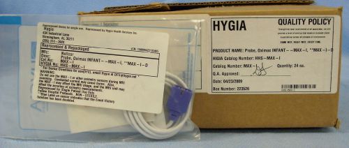 1 Box/24 Reprocessed/repackaged Nellcor Oximax Probe/Sensor #MAX-I