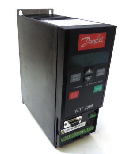 DANFOSS VLT 2800 DRIVE INVERTER 178B8580, 2.0 HP, 480V, 3.2A, MADE IN CHINA