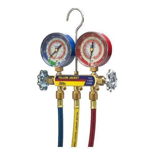 Yellow Cord Jacket Manifold 3 Gauges