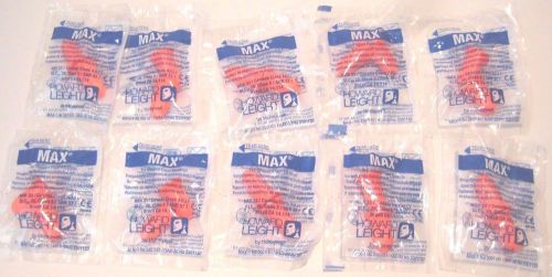 36 Pair Howard Leight MAX Foam Earplugs, Honeywell NRR 33 - NEW &amp; SEALED!