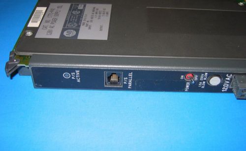 Allen-Bradley 1771-P4S 120V AC PLC power supply module