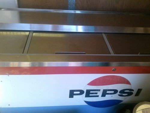 PEPSI COOLER 3 DOOR 1960s MODEL,MANCAVE,BEER COOLER,VINTAGE PEPSI FRIDGE