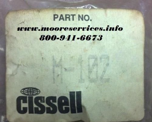 Cissell M102 Amber Neon Lamp 110v Indicator Light