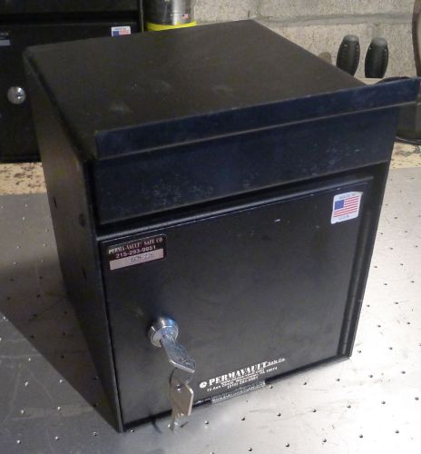 Metal Depository Safe New (Drop Box) Secure Cash Perma-Vault