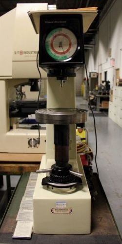 Wilson-rockwell series 500 hardness tester, b &amp; c for sale