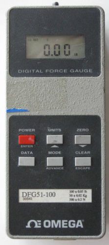 Omega Digital Force Gauge Scale Dynamometer Strength Tester