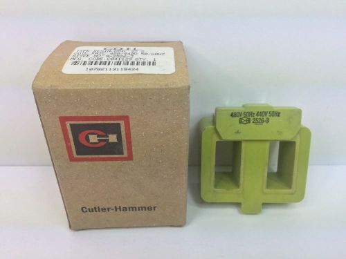 NEW! CUTLER-HAMMER COIL 2526-3 25263 440/480 VOLT 50/60 HZ