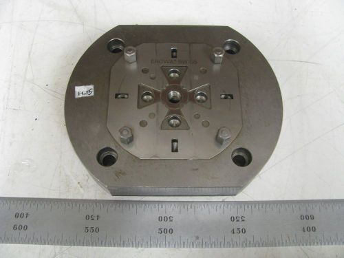 Erowa ER-050195 Centering Plate 100 w/ Mounting Plate 5x6x1 FG25