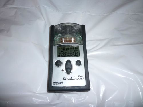 INDUSTRIAL SCIENTIFIC GAS BADGE PRO GB60 GAS DETECTOR