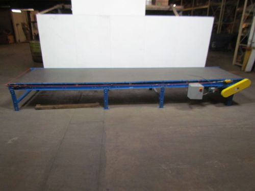 Lewco MDCSW-54-19254&#034; Wide Medium Duty Sider Bed Belt Coneyor 21&#039; Long