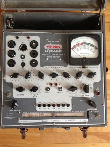 STARK 9-66 TUBE TESTER FINE EXAMPLE FOR 300B EL34 2A3 HICKOK licensed