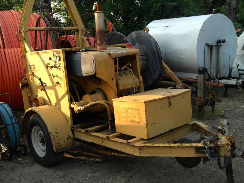 HYDRAULIC LEVEL WIND WINCH TRAILER MOUNTED