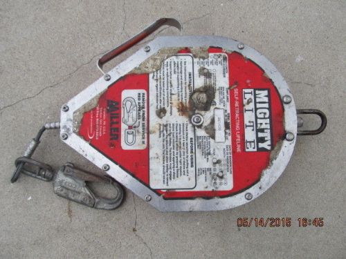 MILLER MIGHTY LITE RL50 SELF RETRACTING LIFELINE FALL LIMITER FREE SHIP