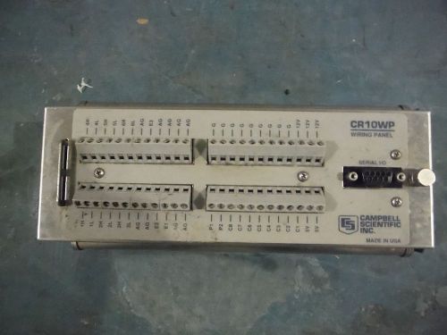 Campbell Scientific CR10WP Scientific Wiring Panel &amp; CR10 Module White Cover