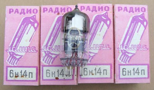 49x 6N14P - ECC84 6CW7 Double Triode Tubes Soviet Tubes Lot of 49pcs NOS